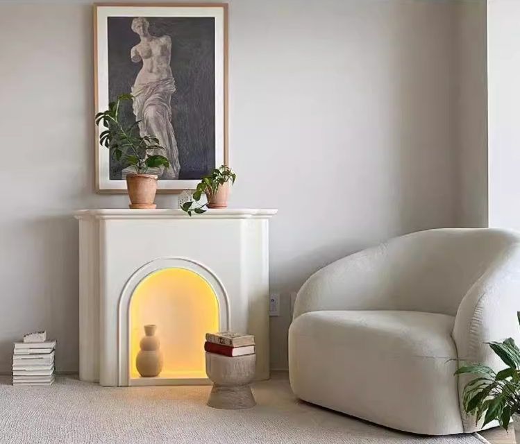 Glow Arch Fireplace